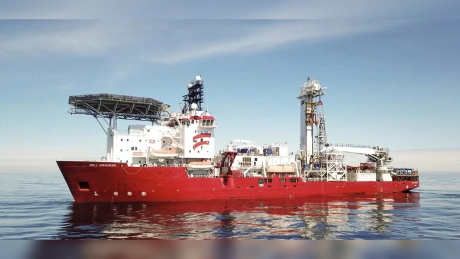 Buque Well Enhancer de Hornbeck Offshore para operaciones de desmantelamiento en el Mar del Norte.