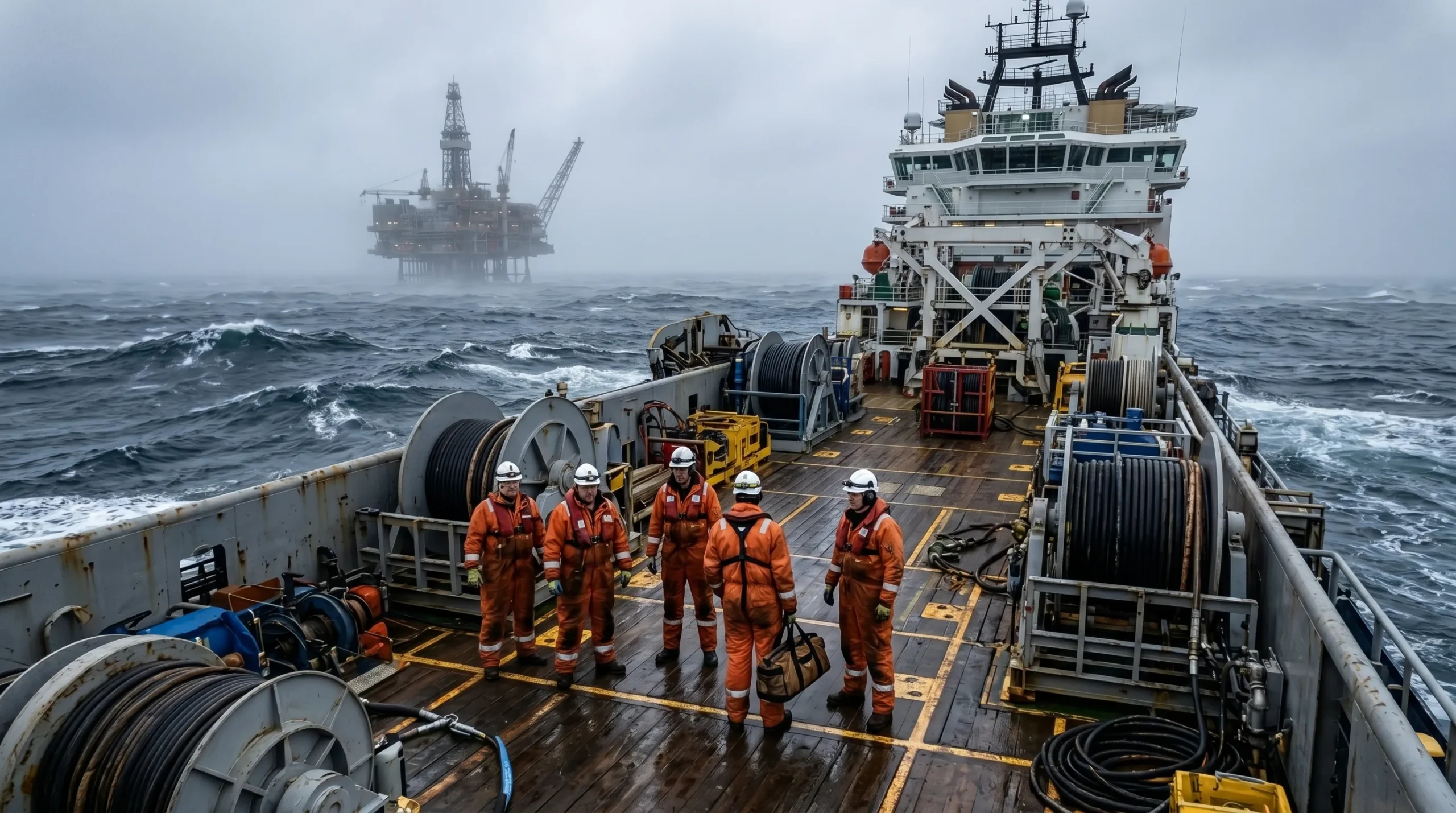Huelga offshore en Noruega afecta operaciones y servicios energéticos en el Mar del Norte