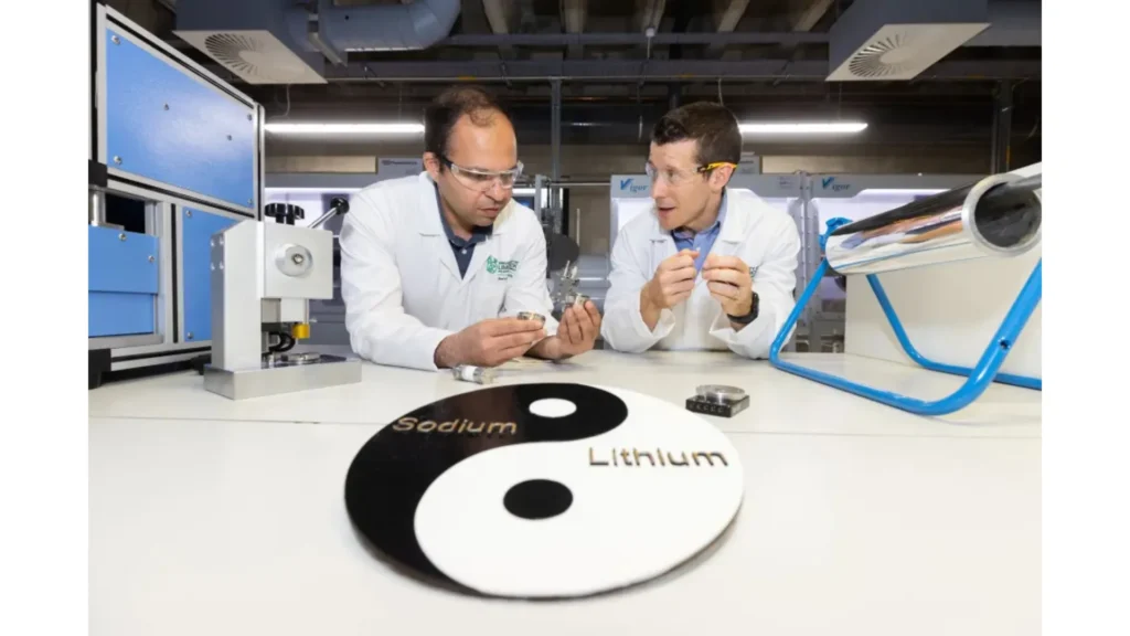Researchers looking at the double cation battery