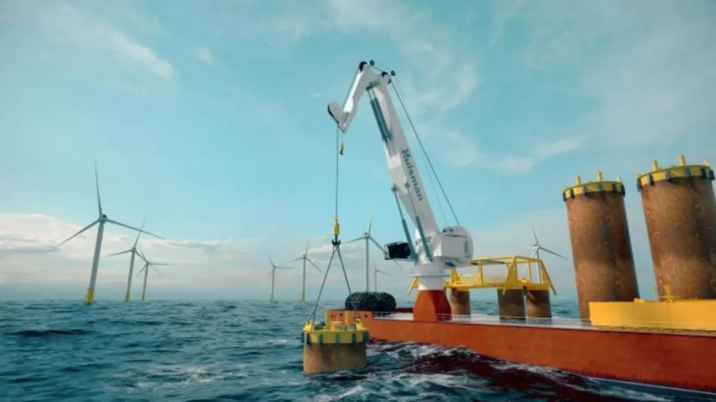 Grúas offshore