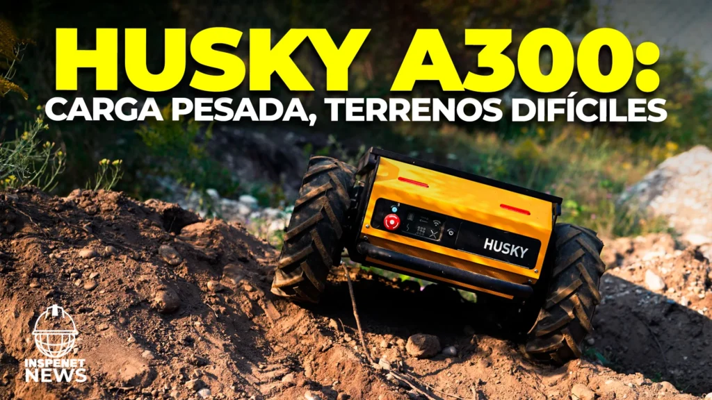 Husky A300: El robot todoterreno que redefine la robótica móvil