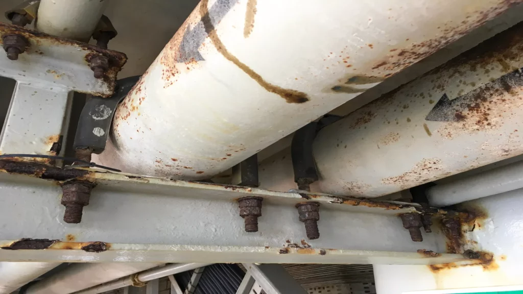 Under pipe support inspection with Short Range Guided Wave Testing and the Use of EMAT transducers.