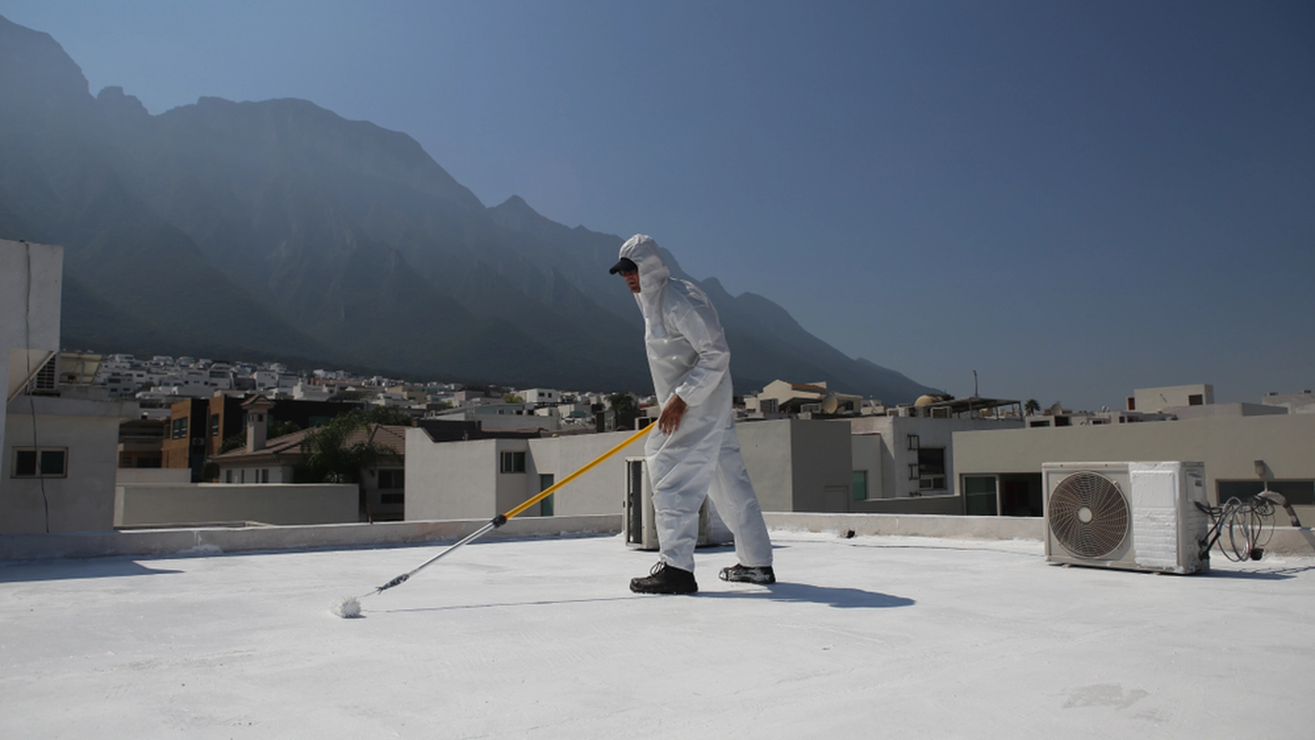 Roof waterproofing with elastomeric coating