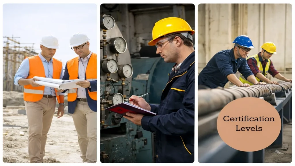 NDT certification levels