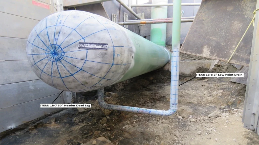Internal corrosion in deadlegs