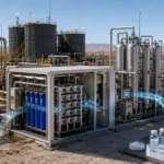 Reutilización de agua producida y litio