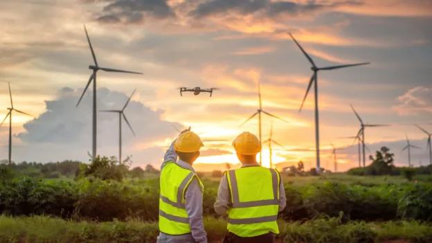 Drone inspection in the energy industry