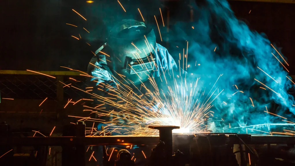 lap welding process.
