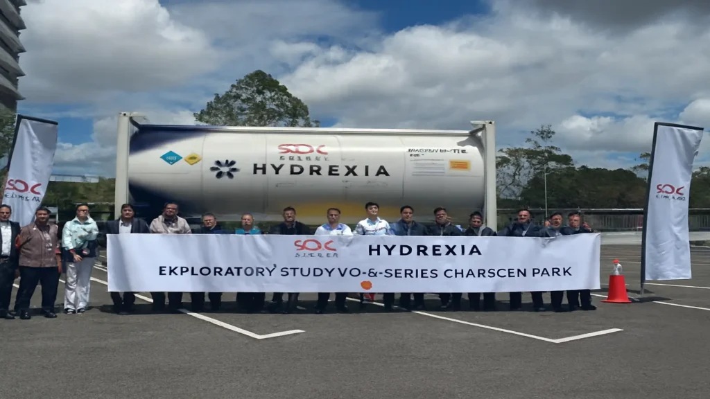 Hydrexia completa primer envío marítimo de Hidrógeno Sólido