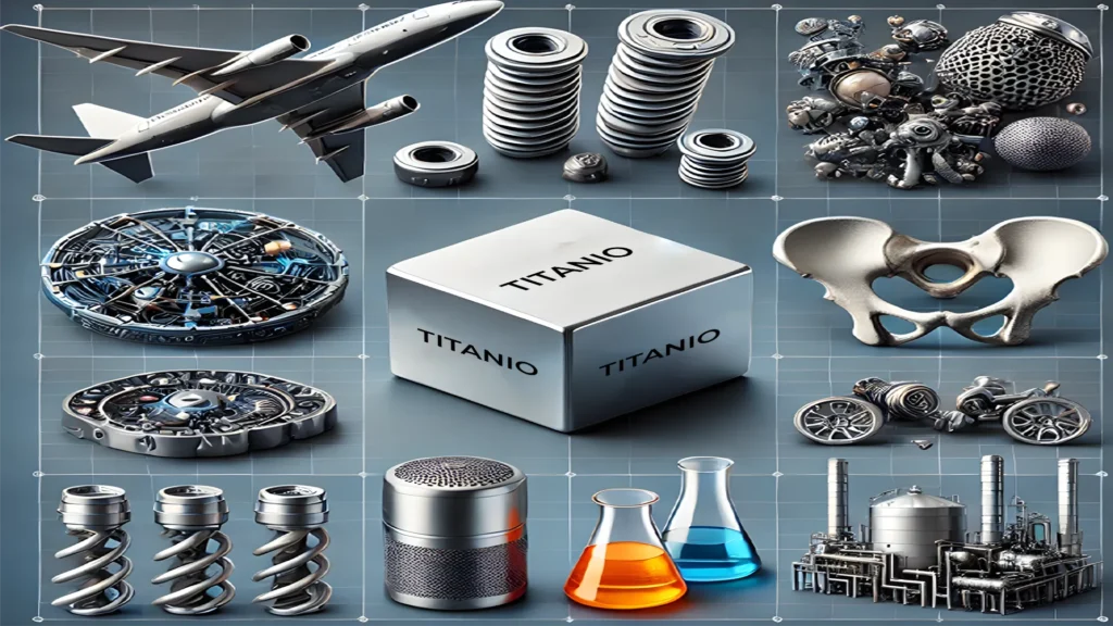 Propiedades del titanio y sus aplicaciones en ingeniería.