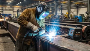 Flux cored arc welding and reliable joints