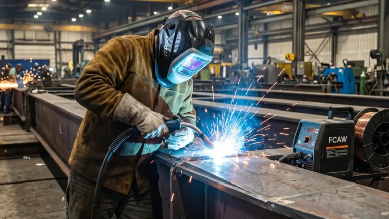 Flux-cored arc welding and reliable joints