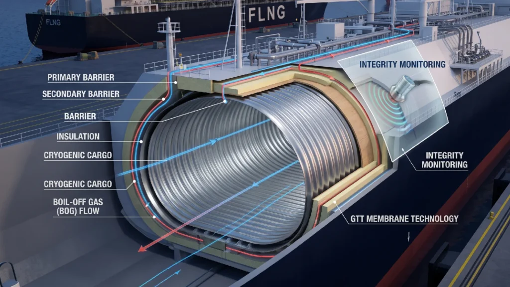 GTT will drive an FLNG unit and six new LNG vessels with cryogenic technology