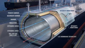 GTT impulsará una unidad FLNG y seis nuevos buques de GNL con tecnología criogénica