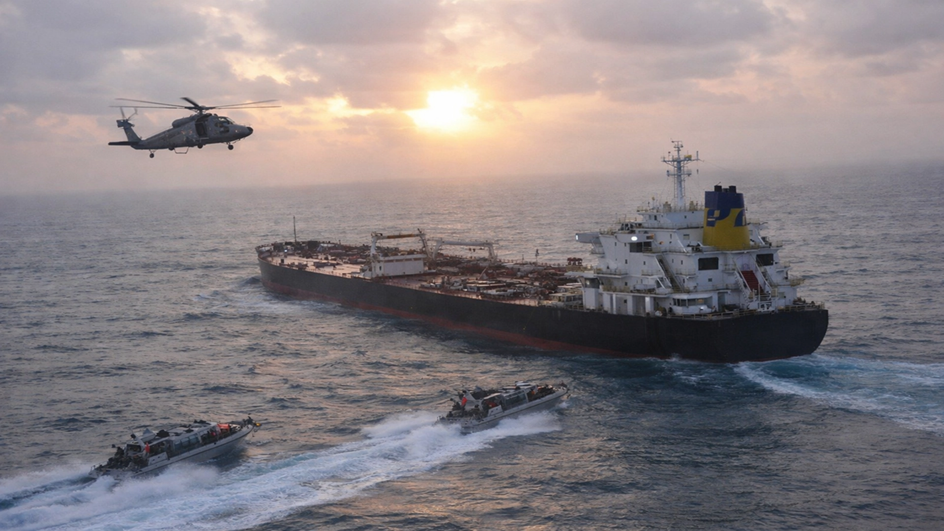 Persian Gulf oil tankers