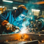 Welding positions in industry