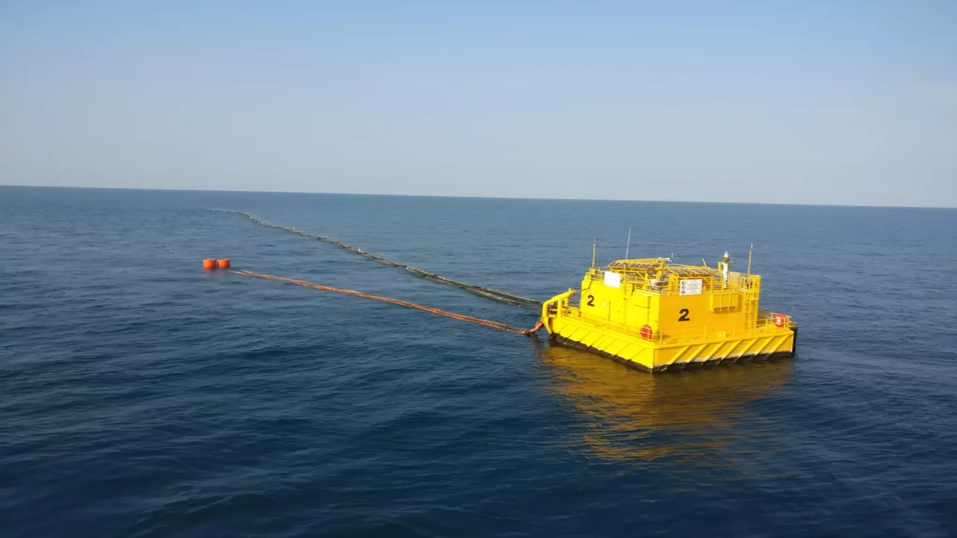 Monobuoy inspection with ROV.