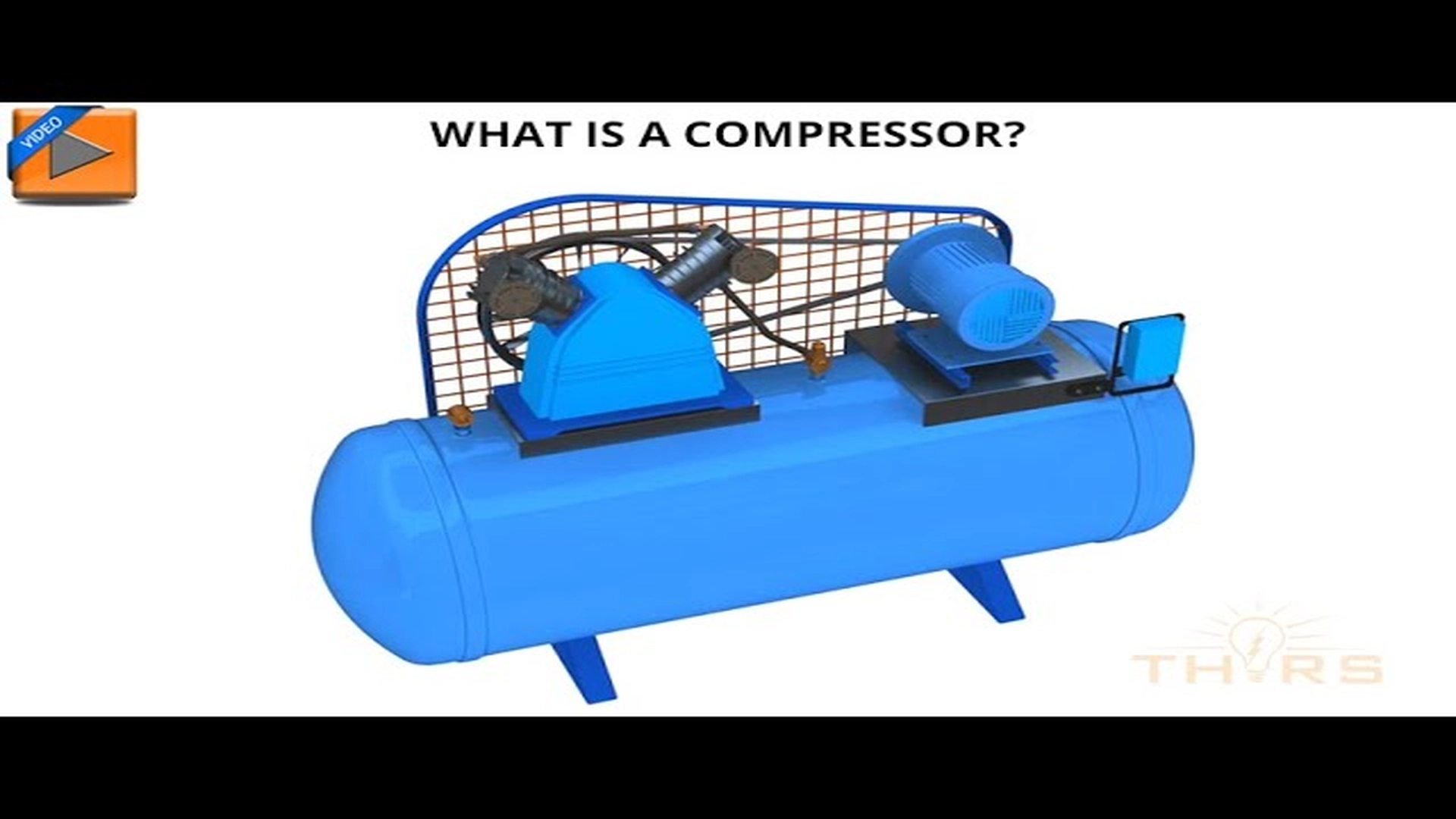 How a positive displacement compressor works.