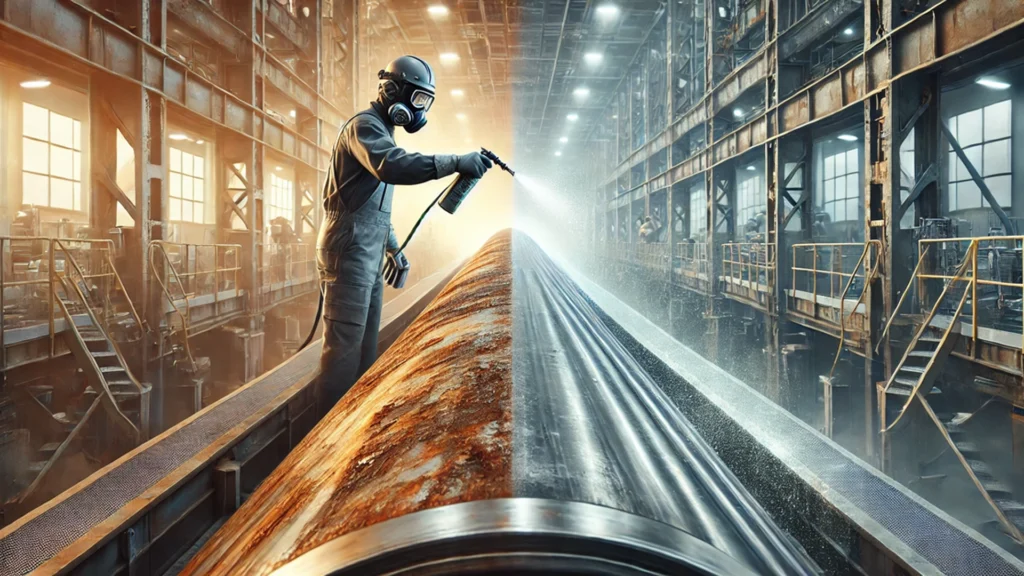 Empleo de un inhibidor de corrosion