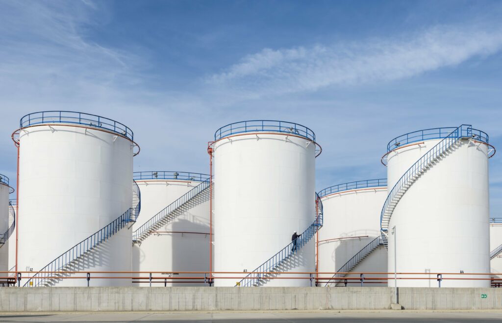 tanques de almacenamiento