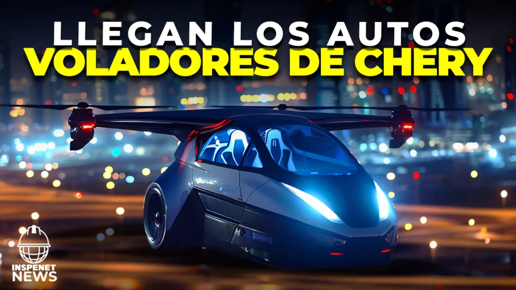 El auto volador de Chery: Un eVOLT revolucionario que se desplaza en tierra y aire