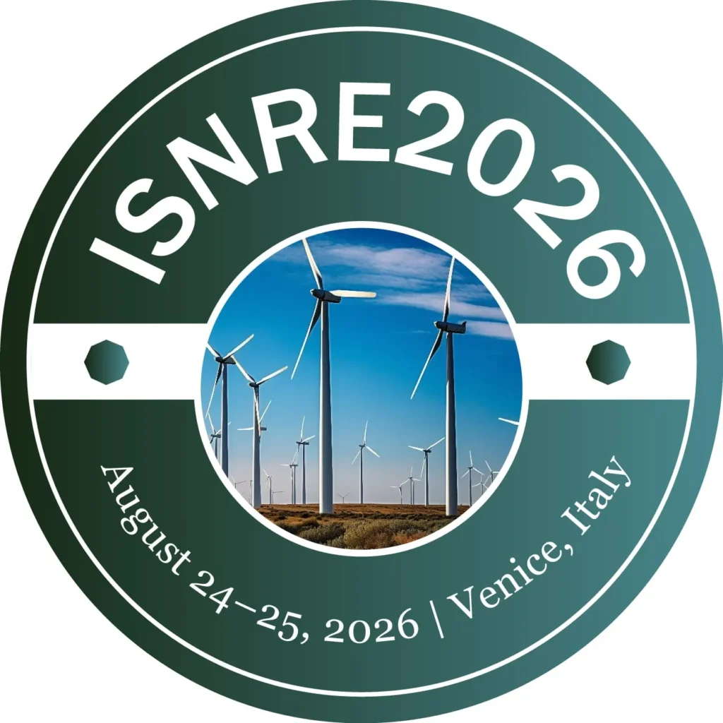 ISNRE 2026 in Venice: International Summit on Renewable and Non-renewable Energy