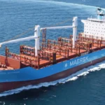 Imabari delivers 2,086 TEU container ship MAERSK NOTODDEN