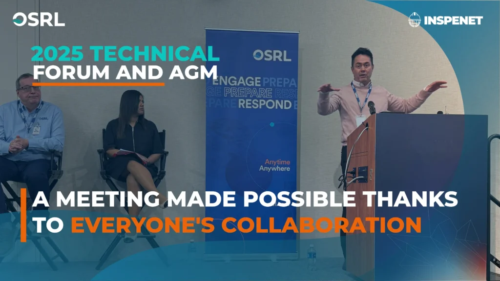 OSRL 2025 consolidates technical cooperation in spill preparedness