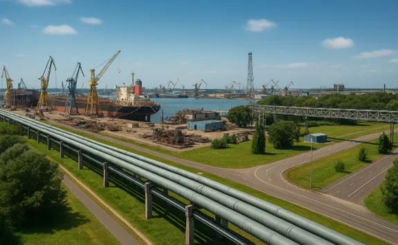Port infrastructure and logistics in the energy transition