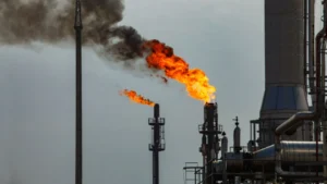 Pemex controla incendio en planta coquizadora de la Refinería Olmeca en Dos Bocas