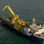 Inch Cape instala primer cable marino