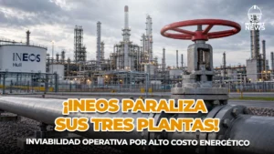 Ineos detiene tres plantas químicas por los altos costes energéticos