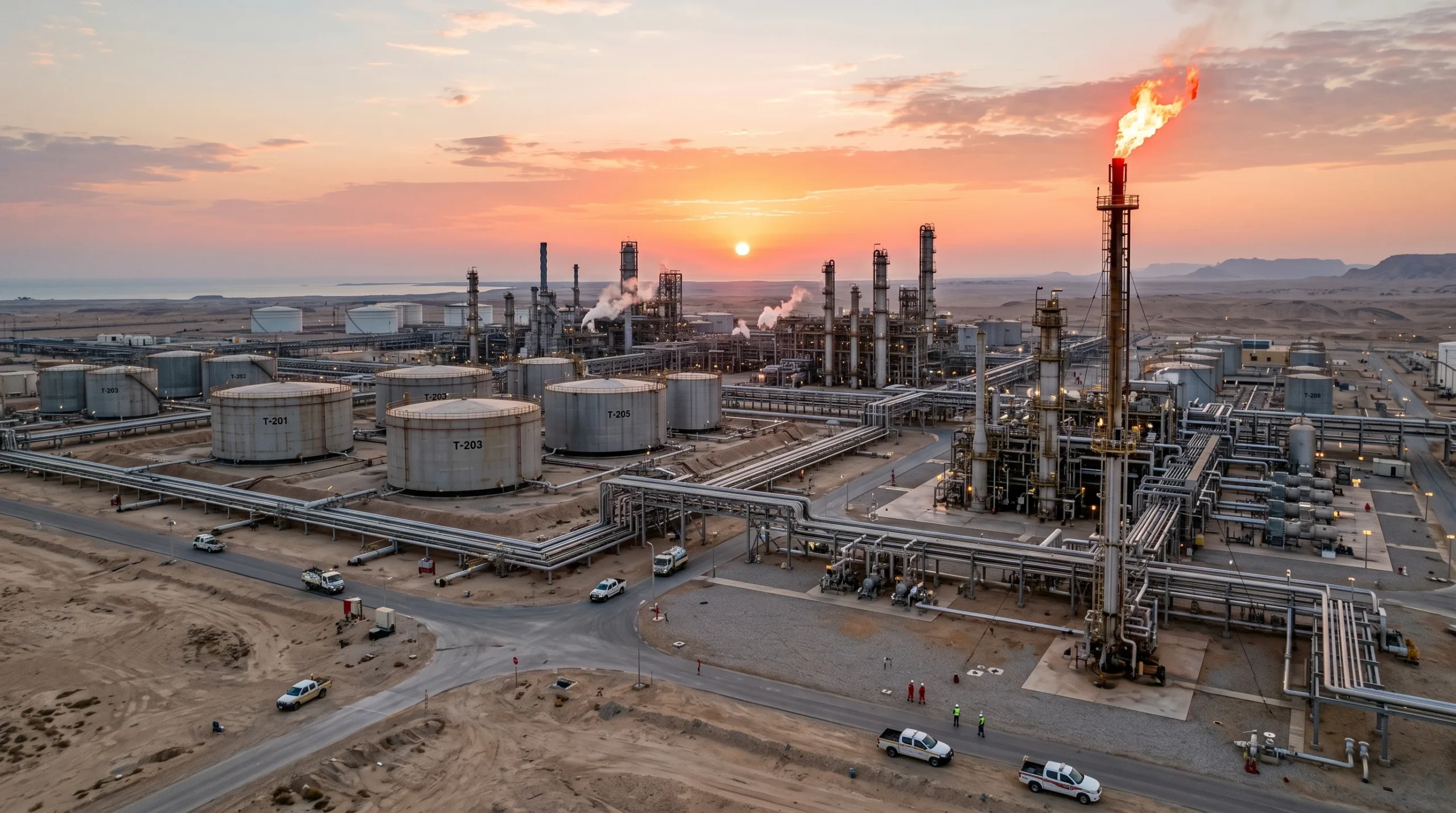 Infraestructura petrolera de Kuwait prepara recuperación tras la crisis del Estrecho de Hormuz