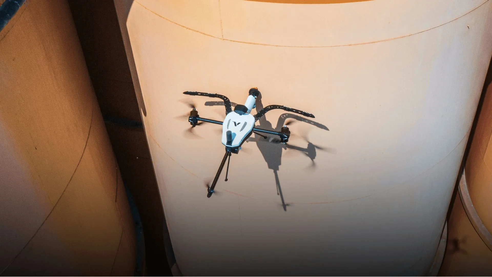 Inspección robótica con drones