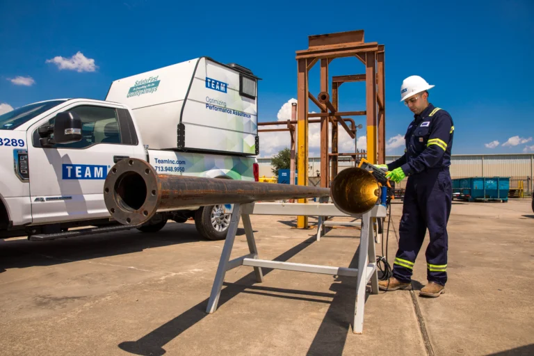 Inspection Advanced EMAT Testing PEC Array Pipe