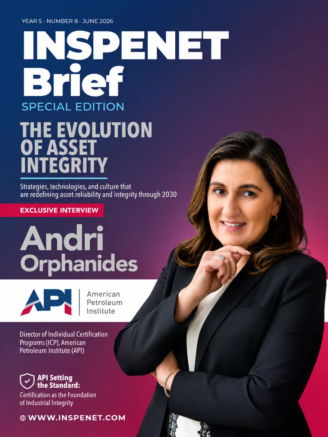 Inspenet Brief presenta su octava edición con análisis sobre integridad de activos, confiabilidad operacional y transición energética hacia 2030