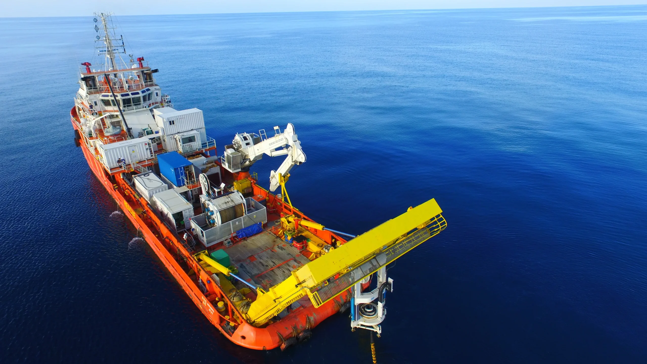 Strohm instala línea de flujo TCP para el proyecto WDDM offshore en Egipto.