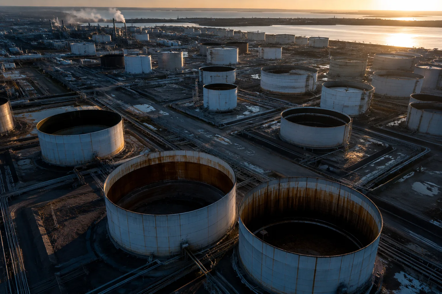 Inventarios petroleros globales
