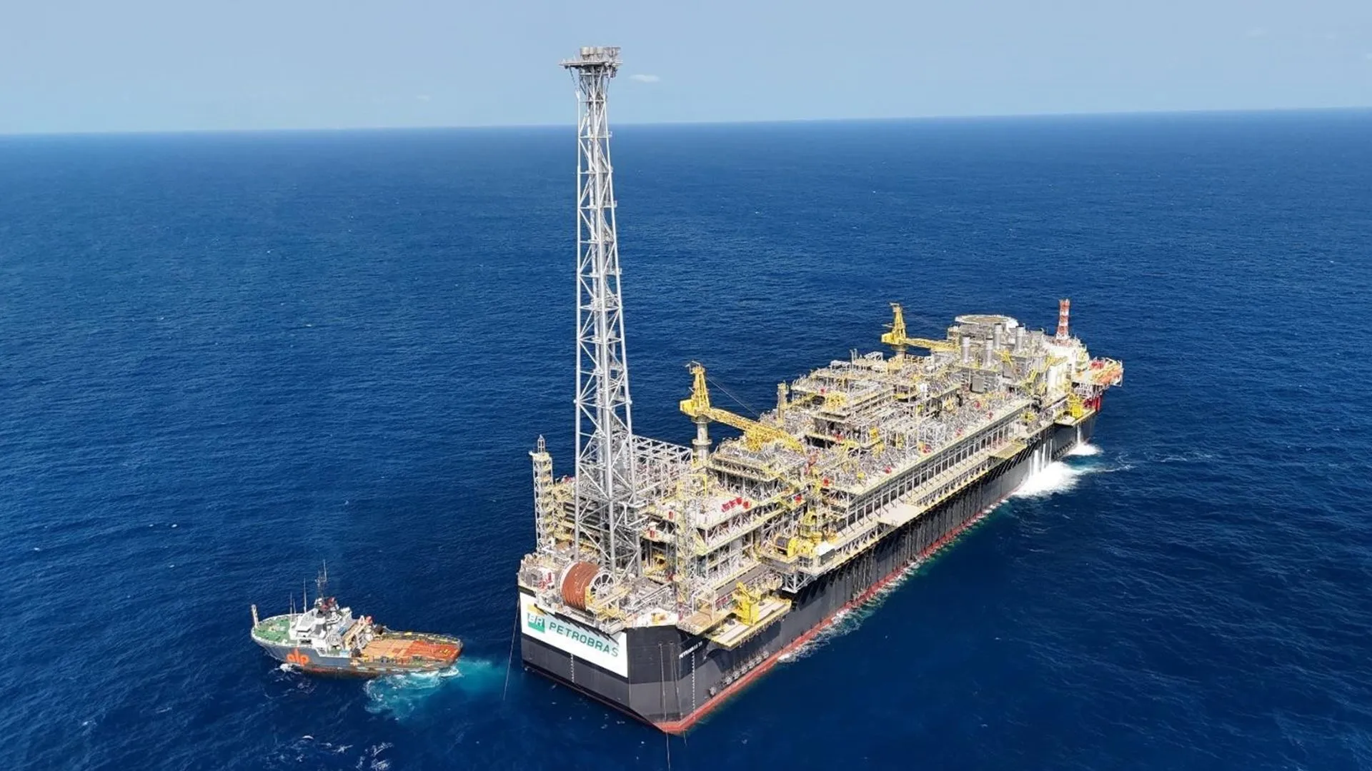 Inyección de gas en el FPSO P-78