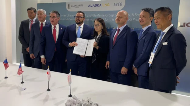 JERA acuerda compra de GNL a Alaska LNG