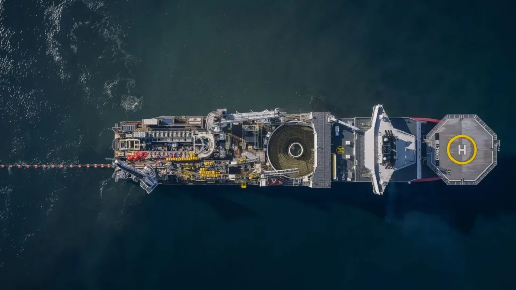 Jan De Nul completes grounding of Thor Park cables