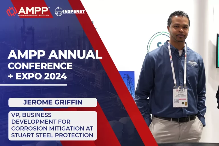 Jerome Griffin from Stuart Steel at AMPP 2024
