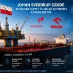 ohan Sverdrup crude to supply ORLEN refineries in Europe
