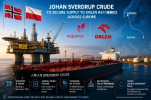 Equinor secures Johan Sverdrup crude to supply up to 25% of ORLEN’s demand
