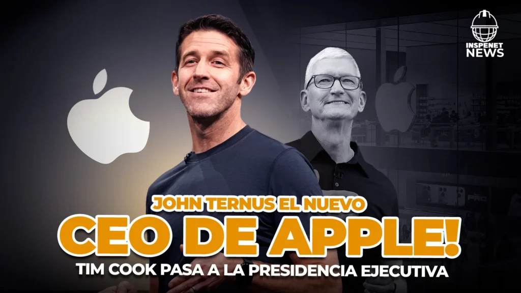 John Ternus asume como CEO de Apple con la IA como gran reto