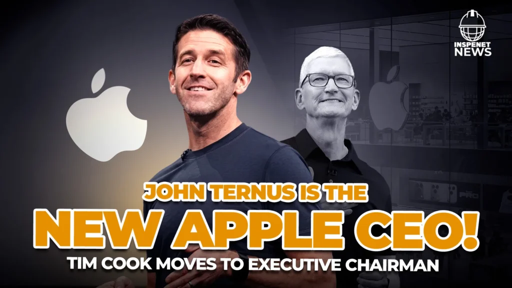 John Ternus takes over as Apple CEO with AI as the biggest challenge