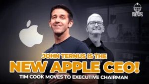 John Ternus takes over as Apple CEO with AI as the biggest challenge
