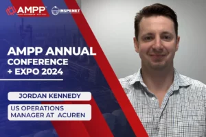 Jordan Kennedy from Acuren at AMPP 2024