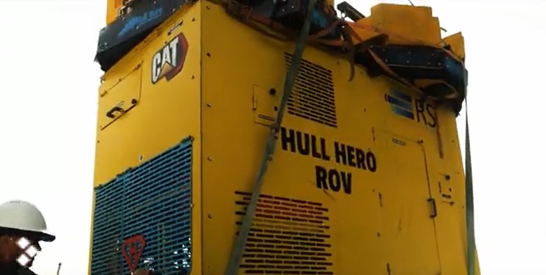 Conoce al primer robot subacuático para limpieza de cascos de buques