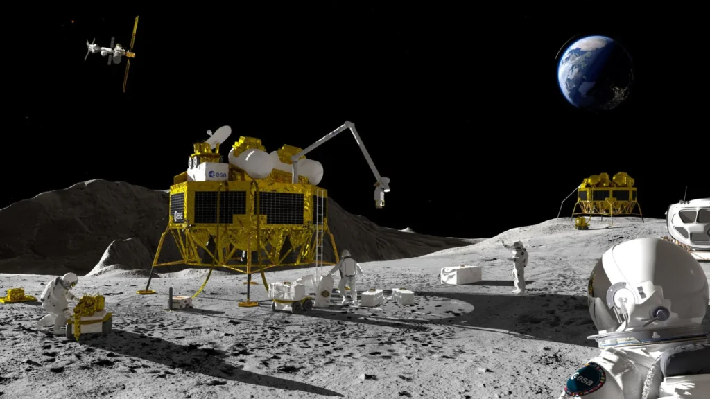 Primer módulo lunar europeo